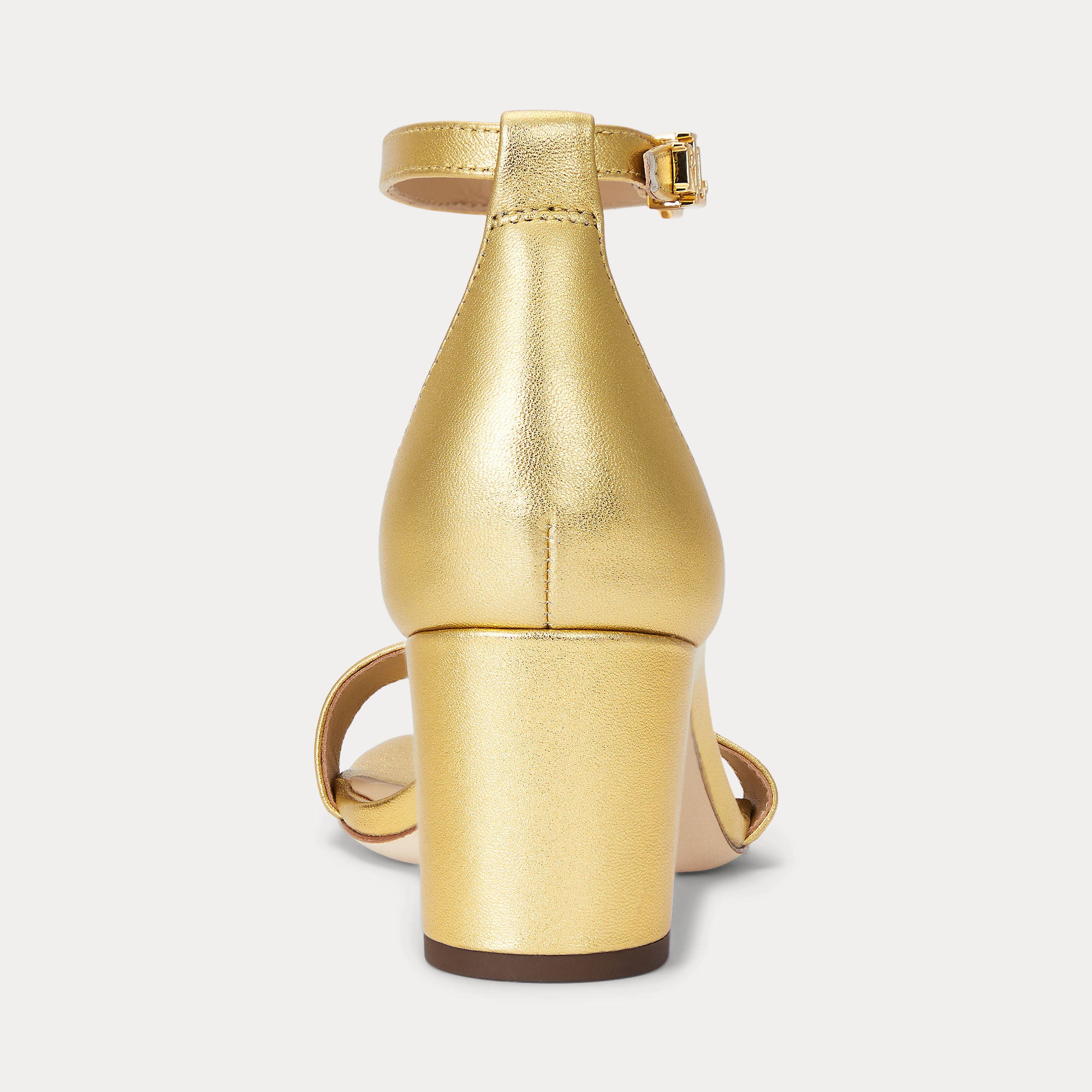 sandalo in nappa metallizzata 802-935562 002 LAUREN RALPH LAUREN 