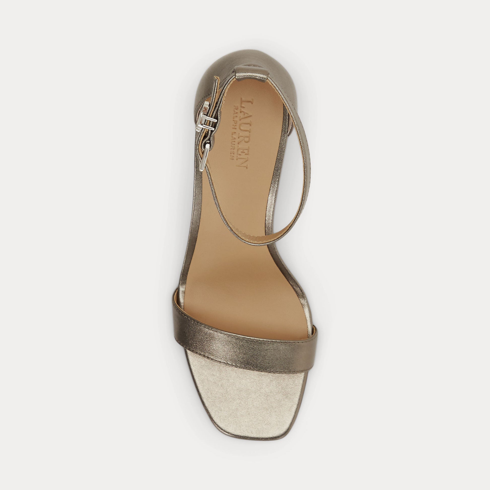 sandalo in nappa metallizzata 802-935562 003 LAUREN RALPH LAUREN 