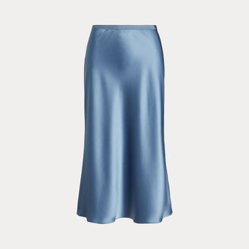 gonna midi in raso 211-932523 001 RALPH LAUREN POLO 