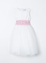 SIMONETTA abito cerimonia in tulle Bianco