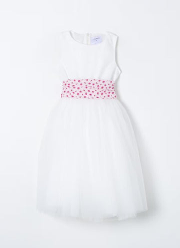 abito cerimonia in tulle SU1A82 T0002 104RS SIMONETTA 