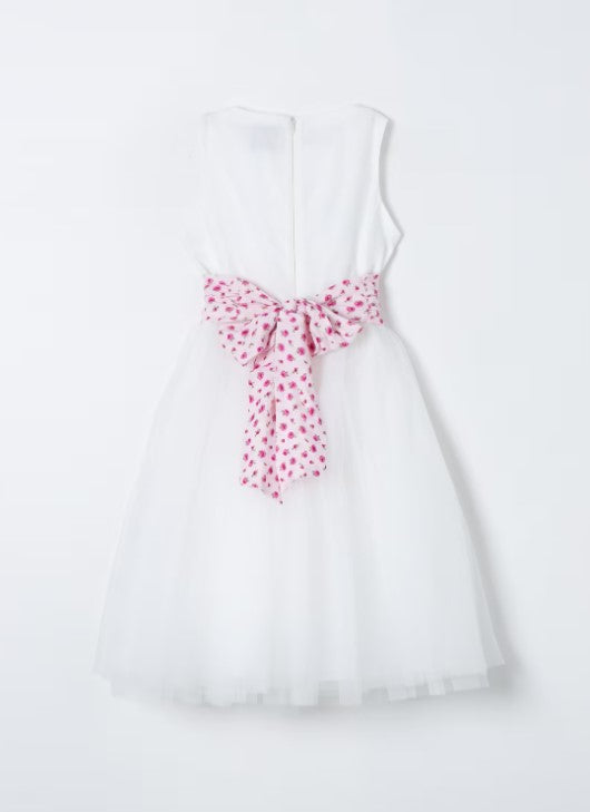abito cerimonia in tulle SU1A82 T0002 104RS SIMONETTA 