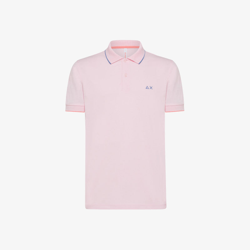 Polo in piquet con logo A34113 72 SUN68 