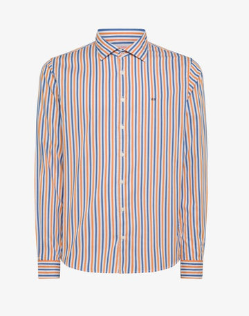 camicia stripe fluo S34102 0358 SUN68 