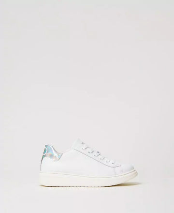 sneakers con dettaglio iridescente 241GCJ124 11342 TWINSET GIRL 