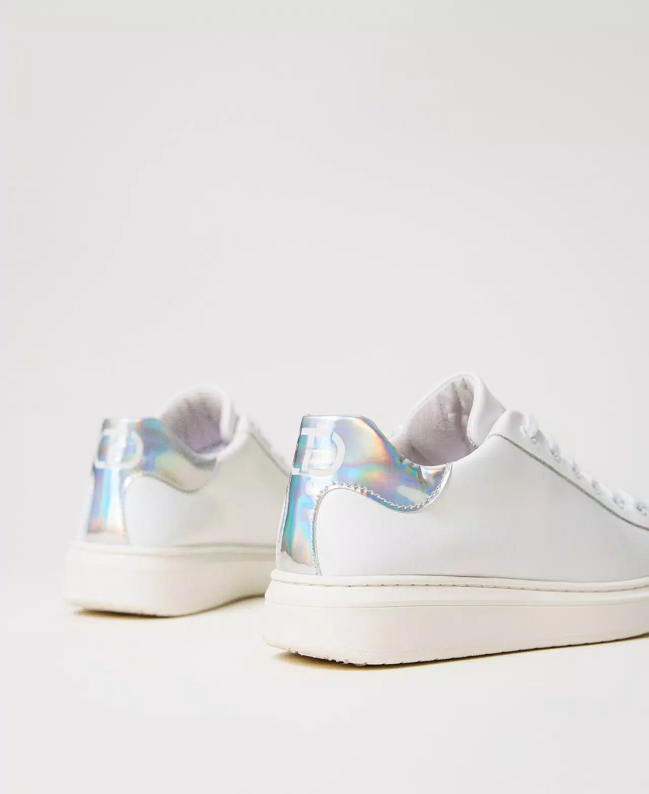 sneakers con dettaglio iridescente 241GCJ124 11342 TWINSET GIRL 