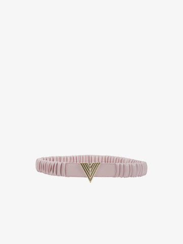 cintura elasticizzata con V AB0032 ROSA VICOLO 