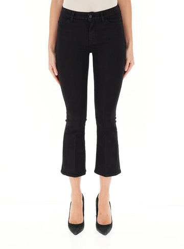 jeans flare nero DB5103 NERO VICOLO 