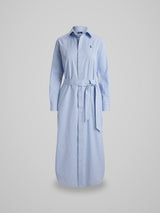 RALPH LAUREN POLO abito a camicia Azzurro