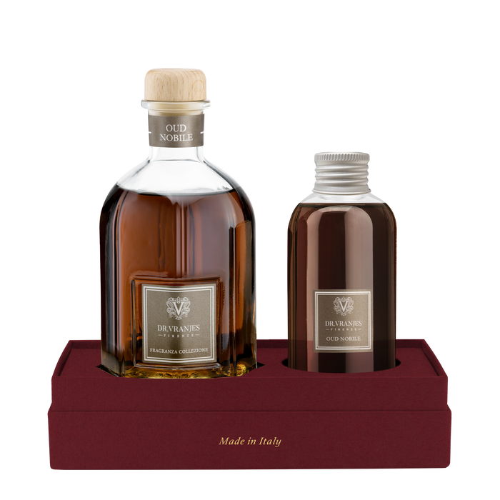 Cofanetto Fragranza Oud Nobile ambiente 250 ml & Ricarica 150 ml