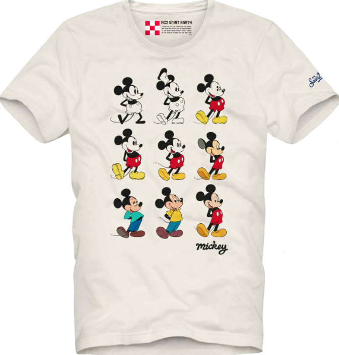 T-SHIRT CON STAMPA TSHIRT BOY MIST11 MC2 SAINT BARTH 
