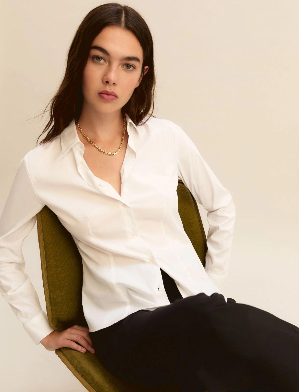 camicia in popeline stretch EMMTEMPO 001 EMME MARELLA 