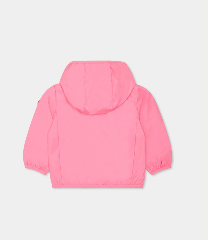 giubbino leggero con cappuccio I30006X WIND20 80018 AURORA PINK SAVE the duck 