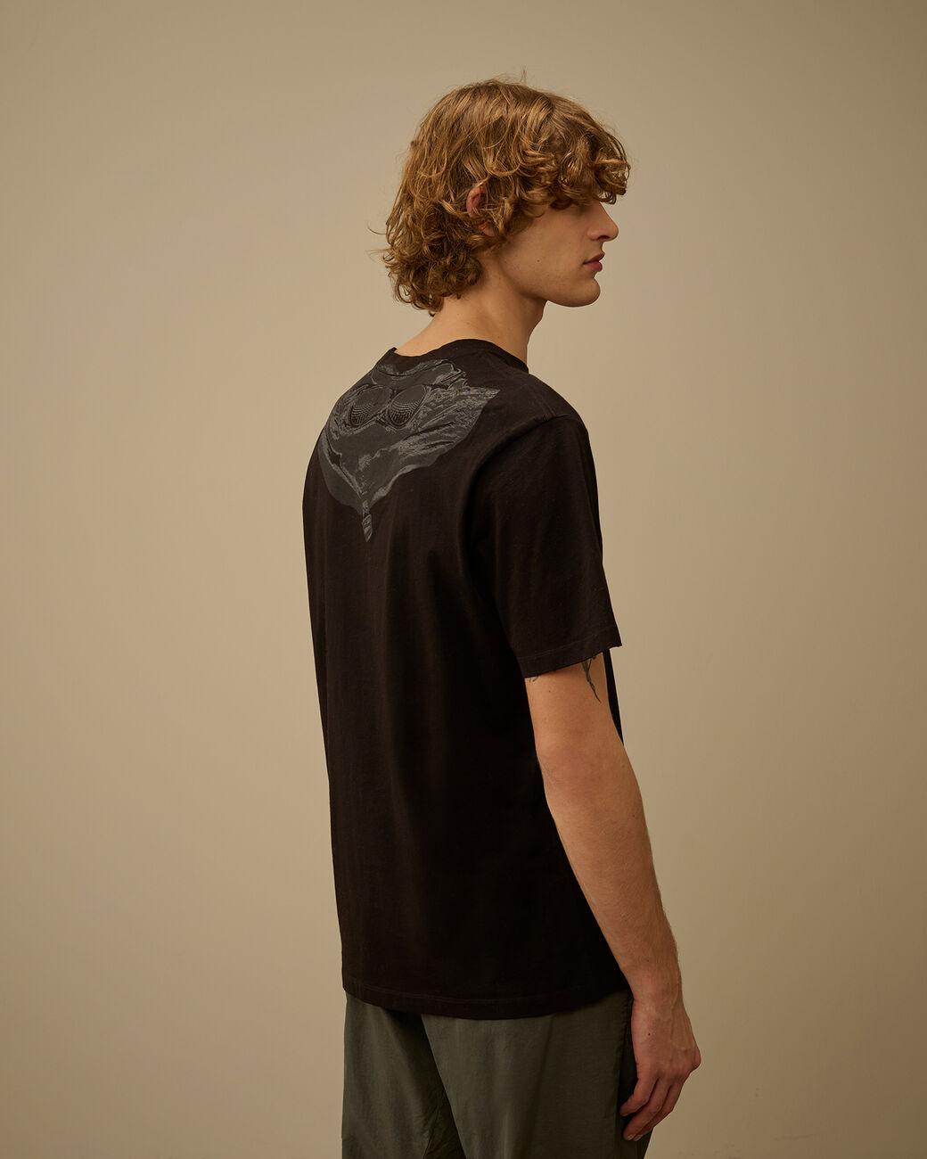 t-shirt logo posteriore RCCMTS725A 005100W 999 CP COMPANY 