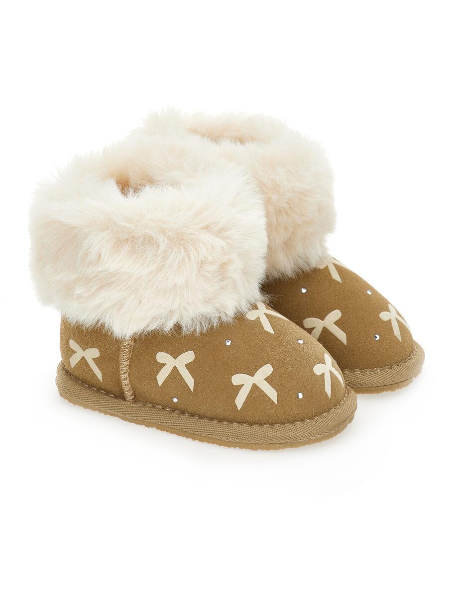 stivaletto con strass e fiocchi 83F000 6702 0002 MONNALISA 