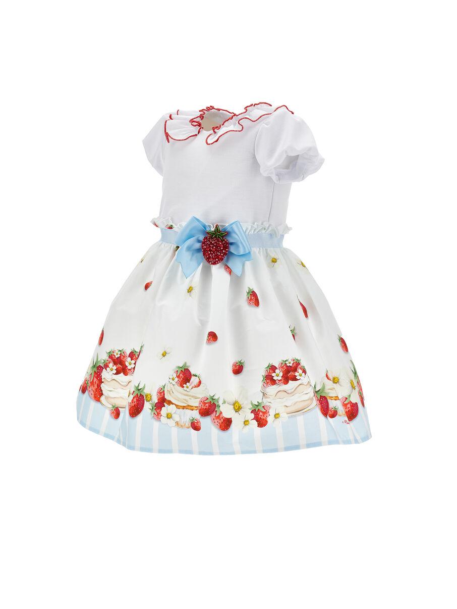 abito con stampa dolci 31G919 7642 9944 MONNALISA 