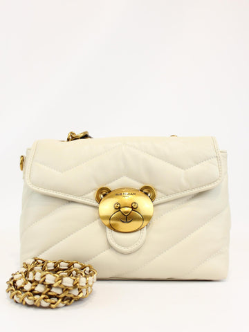 borsa teddy shoulder 1490 CREAM RUE MADAM PARIS 