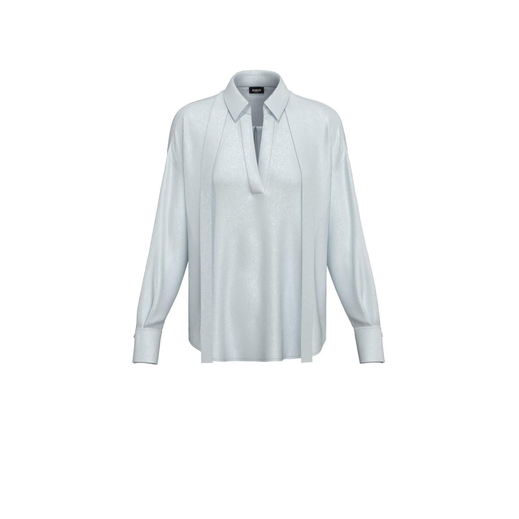 blusa in raso martellato CHOPIN 010 EMME MARELLA 