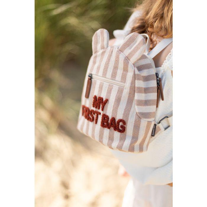 zaino my first bag MY FIRST BAG TERRACOTTA CHILDHOME 