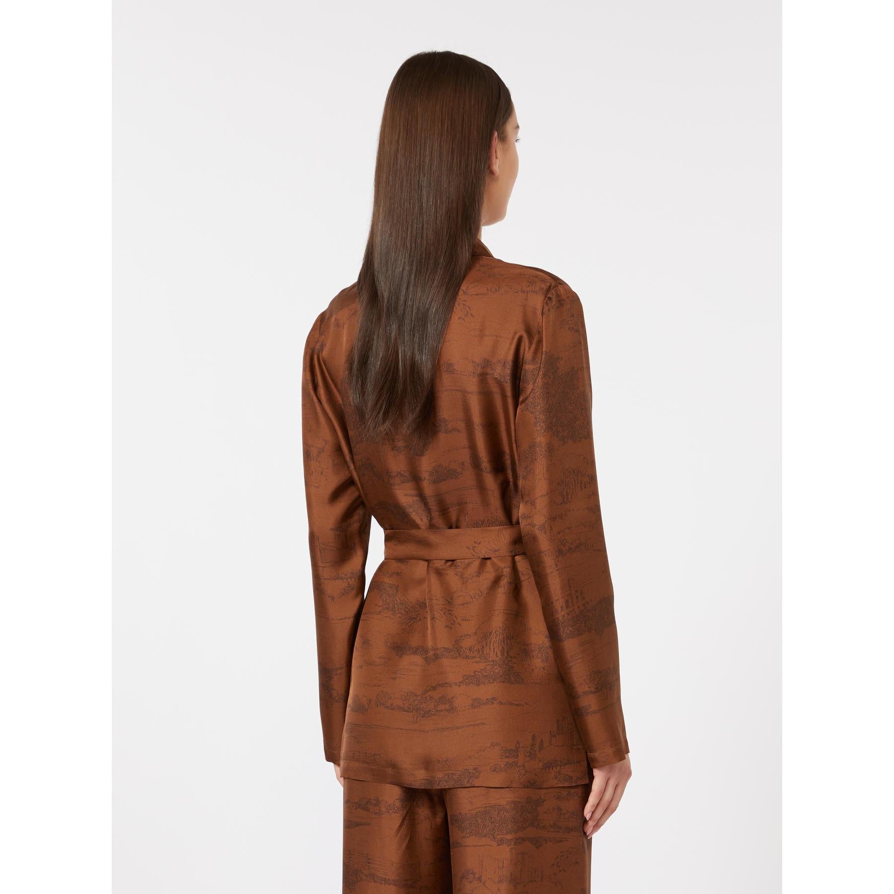 giacca in seta stampata MSTABITURO 004 MAXMARA STUDIO 