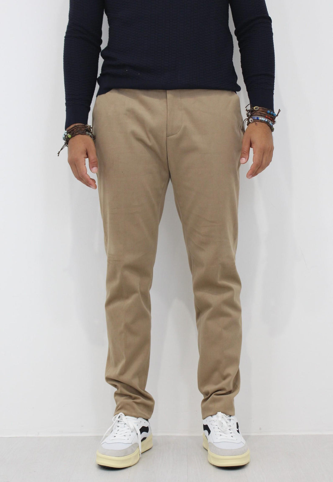 pantalone morello elax MORELLOELAX1620 BROWNB BERWICH 