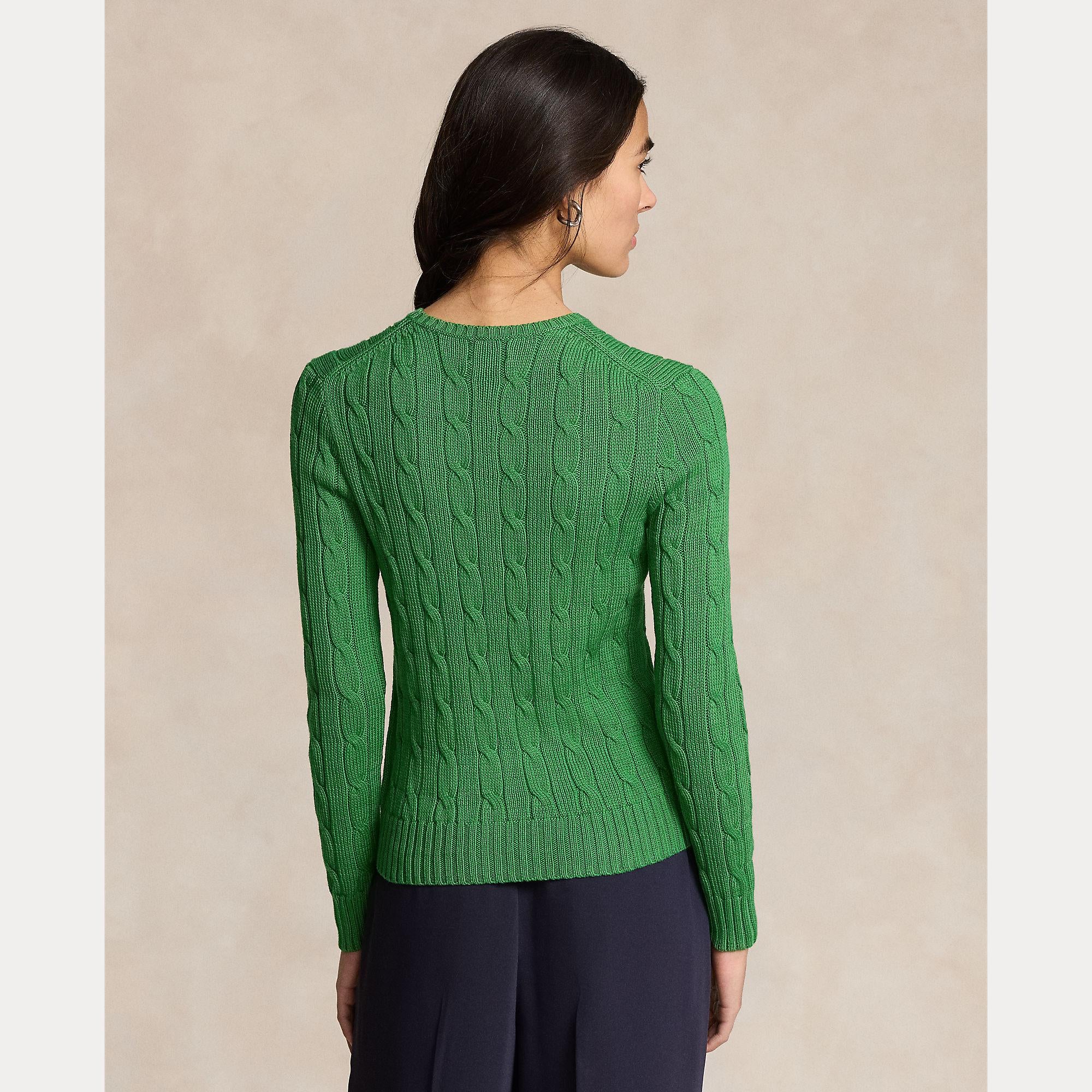 maglia con logo a trecce 211-891640 021 RALPH LAUREN POLO 