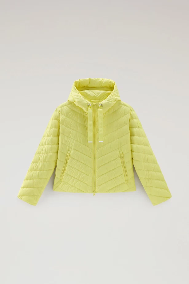 giubbino con trapuntatura e cappuccio CFWWOU0973FRUT2635 2173 WOOLRICH 