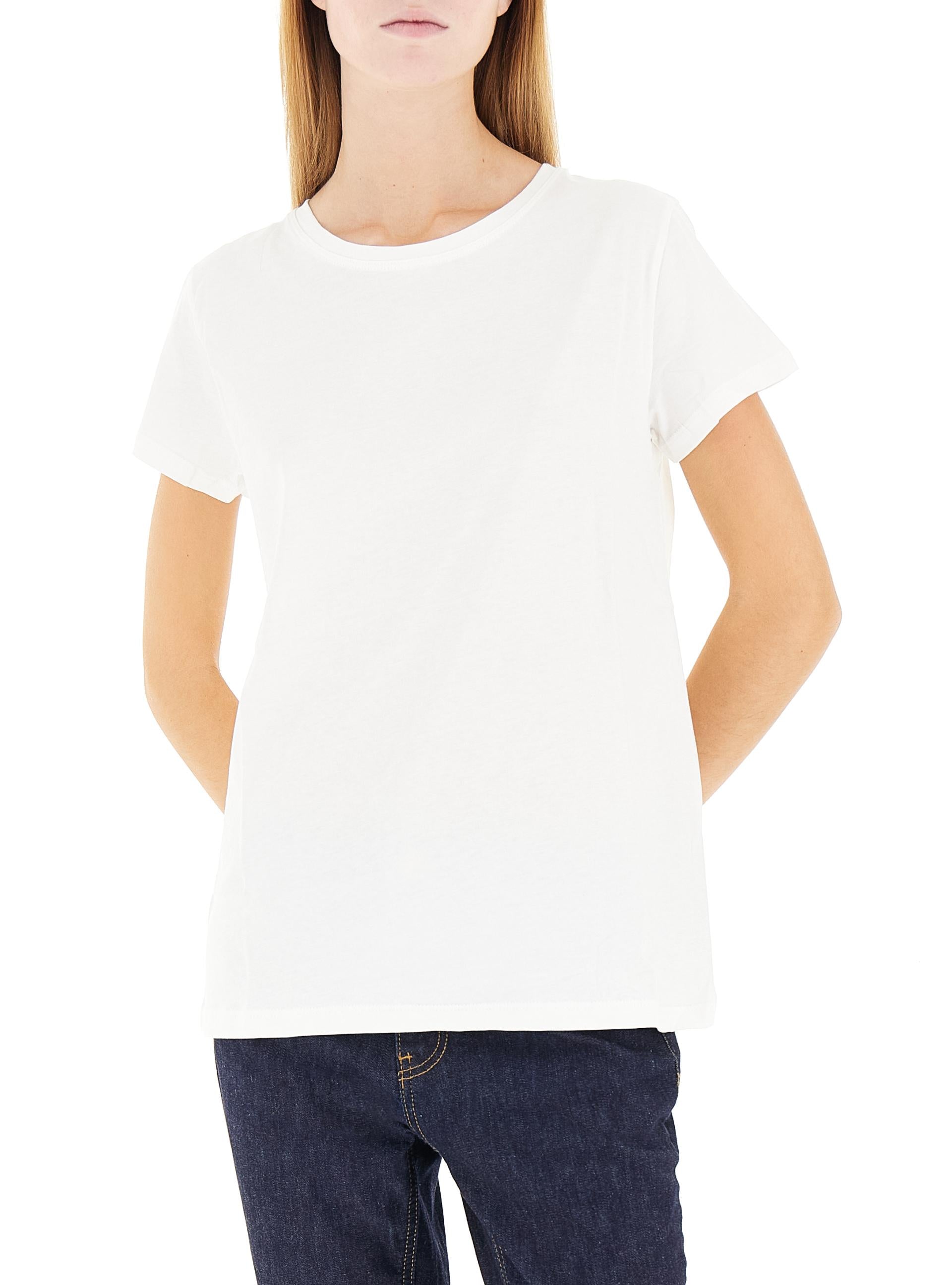 t-shirt basic UF0063 BIANCO VICOLO 