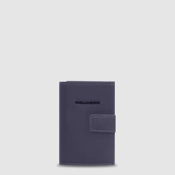 portacarte automatico PP5649C2OWR BLU PIQUADRO 