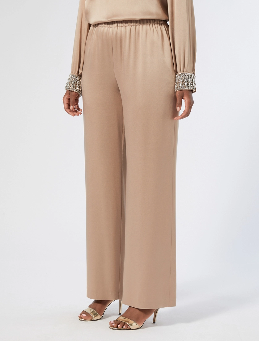 pantalone in envers satin REGALO012 MARINA RINALDI