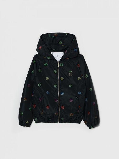 giubbino con logo all over S6PHJBJK006 110 PHILIPP PLEIN 