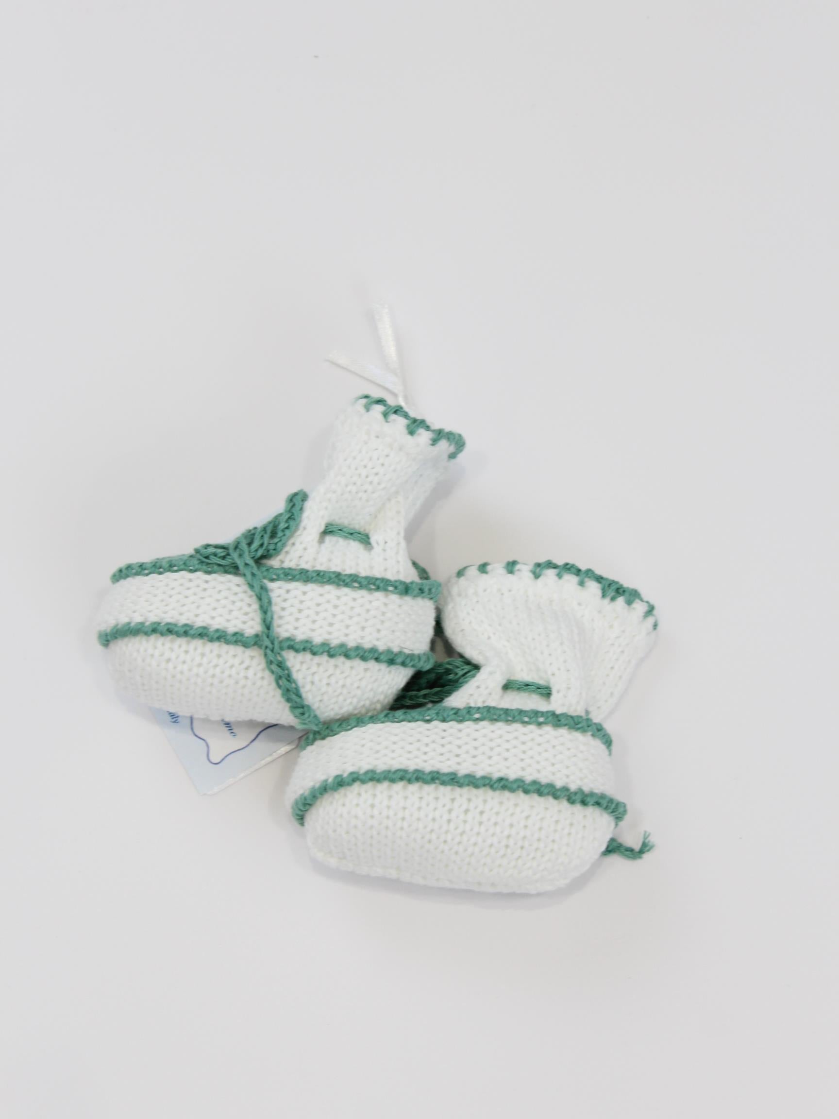 scarpine nascita piccola giuggiola in cotone MONDELLO SCARPINA UNI PICCOLA GIUGGIOLA 