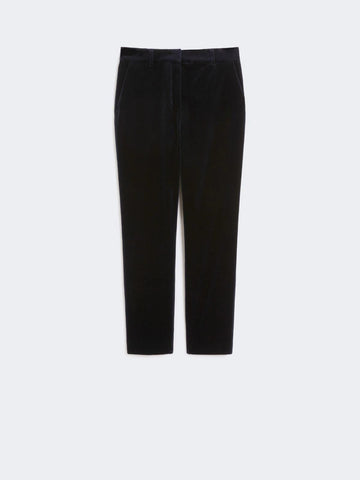 pantalone a sigaretta in velluto NEUTRO 036 MAXMARA STUDIO 