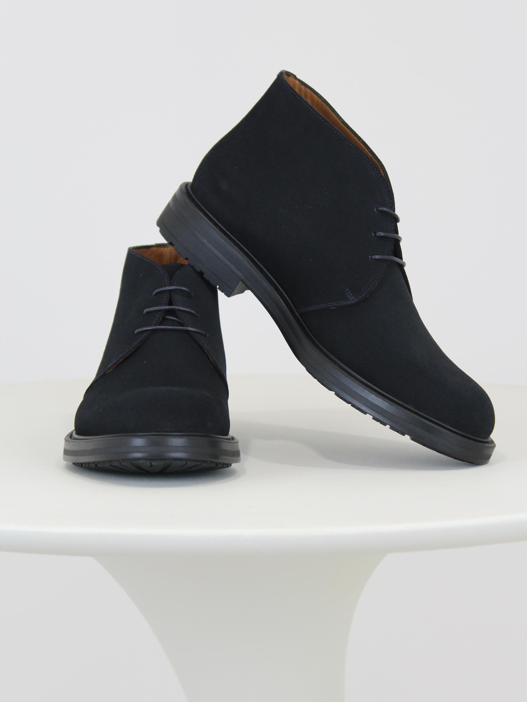 Stivaletto in camoscio rossi 5084G INGLESE BLU ROSSI 