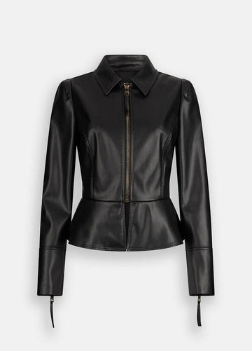 giacca design biker CF5203E0624 22222 LIU JO BLACK 