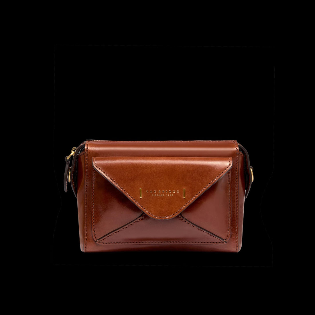 borsa a tracolla frida 04290401 14 MARRONE/ORO THE BRIDGE 