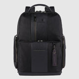 PIQUADRO zaino bag motic in tessuto Nero