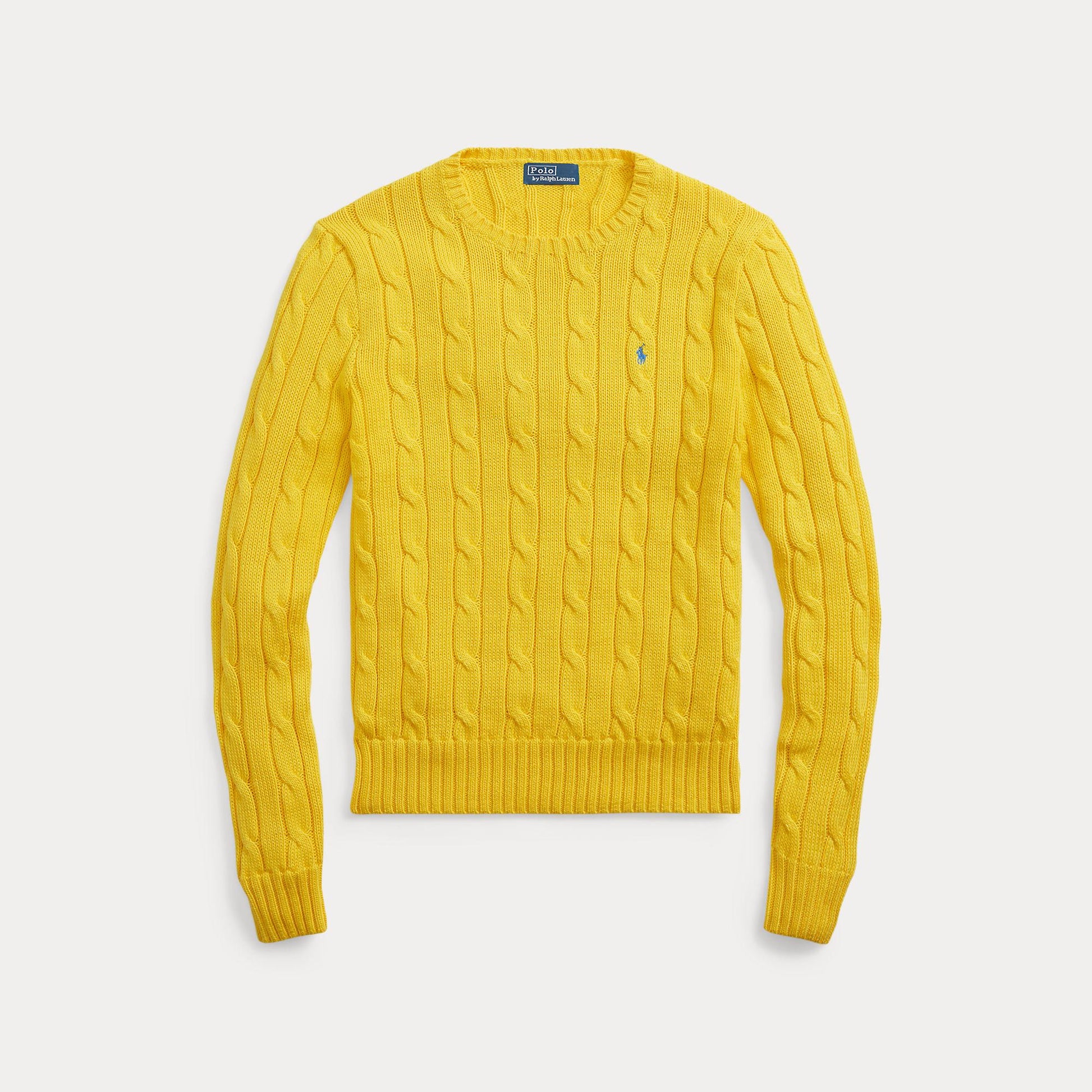 maglioncino a trecce con cavallino 211-891640 007 RALPH LAUREN POLO 