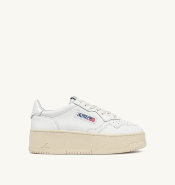 sneakers medalist platform PTLWLL15 WHITE AUTRY 