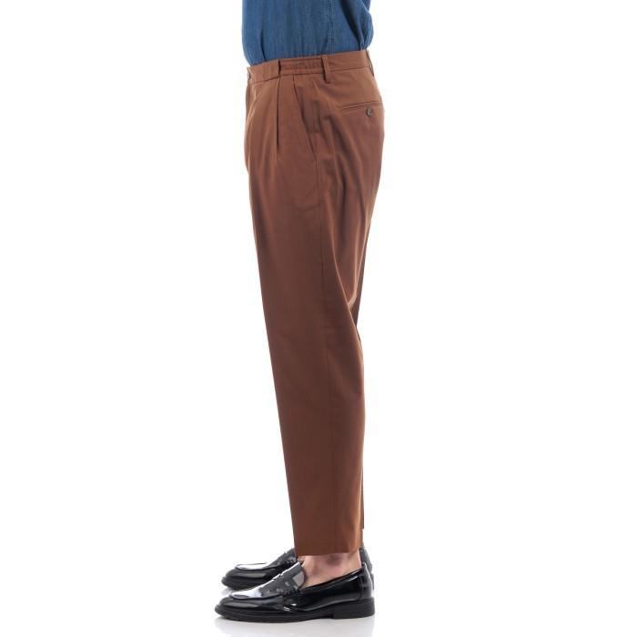 Pantalone portobello s doppia pinces PORTOBELLOS 325082 00173 BRIGLIA 