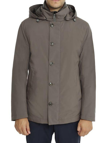 Parka con pettorina e cappuccio F09MUCX778 265-38 MONTECORE 