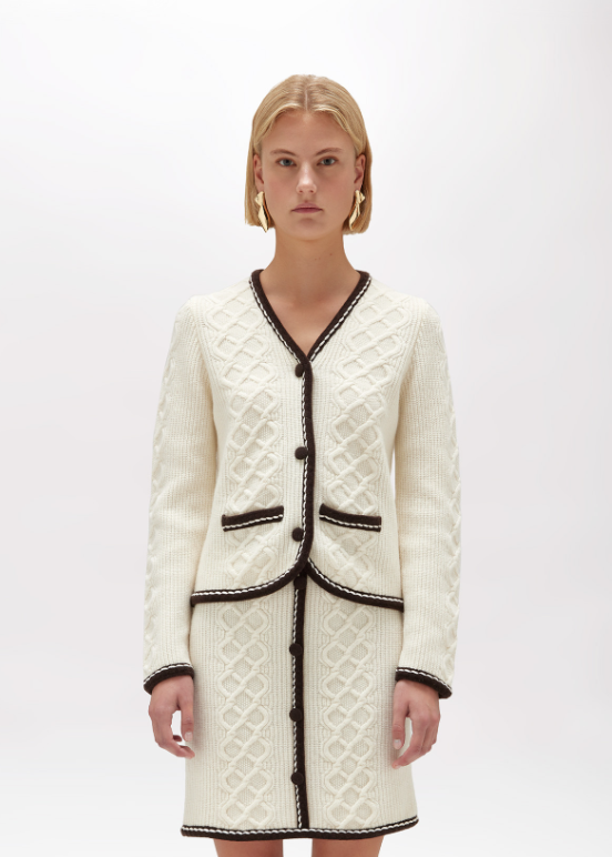 cardigan in misto lana RF5208MA43R 14300 Blugirl 