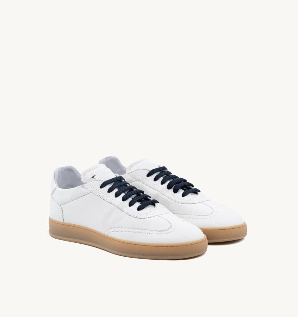 sneakers akira vieste V-SL2 AKIRA VIESTE BIANCO RICAMO BLU Soldini 