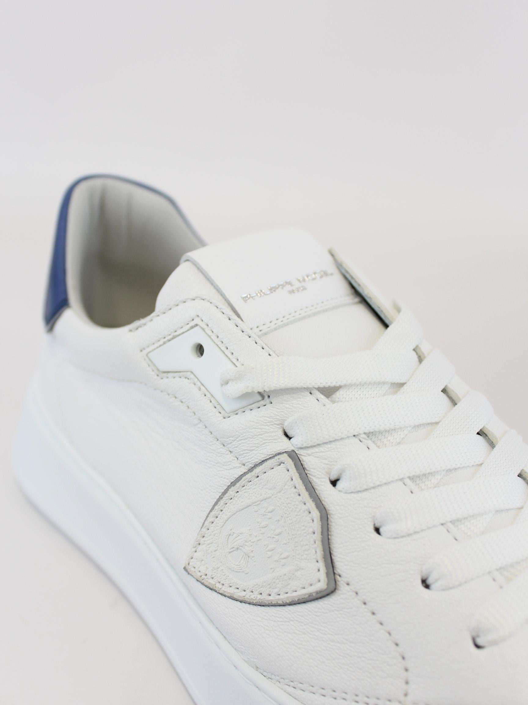 sneakers in pelle con logo BTLU WX13 PHILIPPE MODEL 