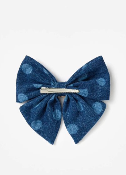 fiocco per capelli con pois 743-BL DENIM SELF-PORTRAIT 