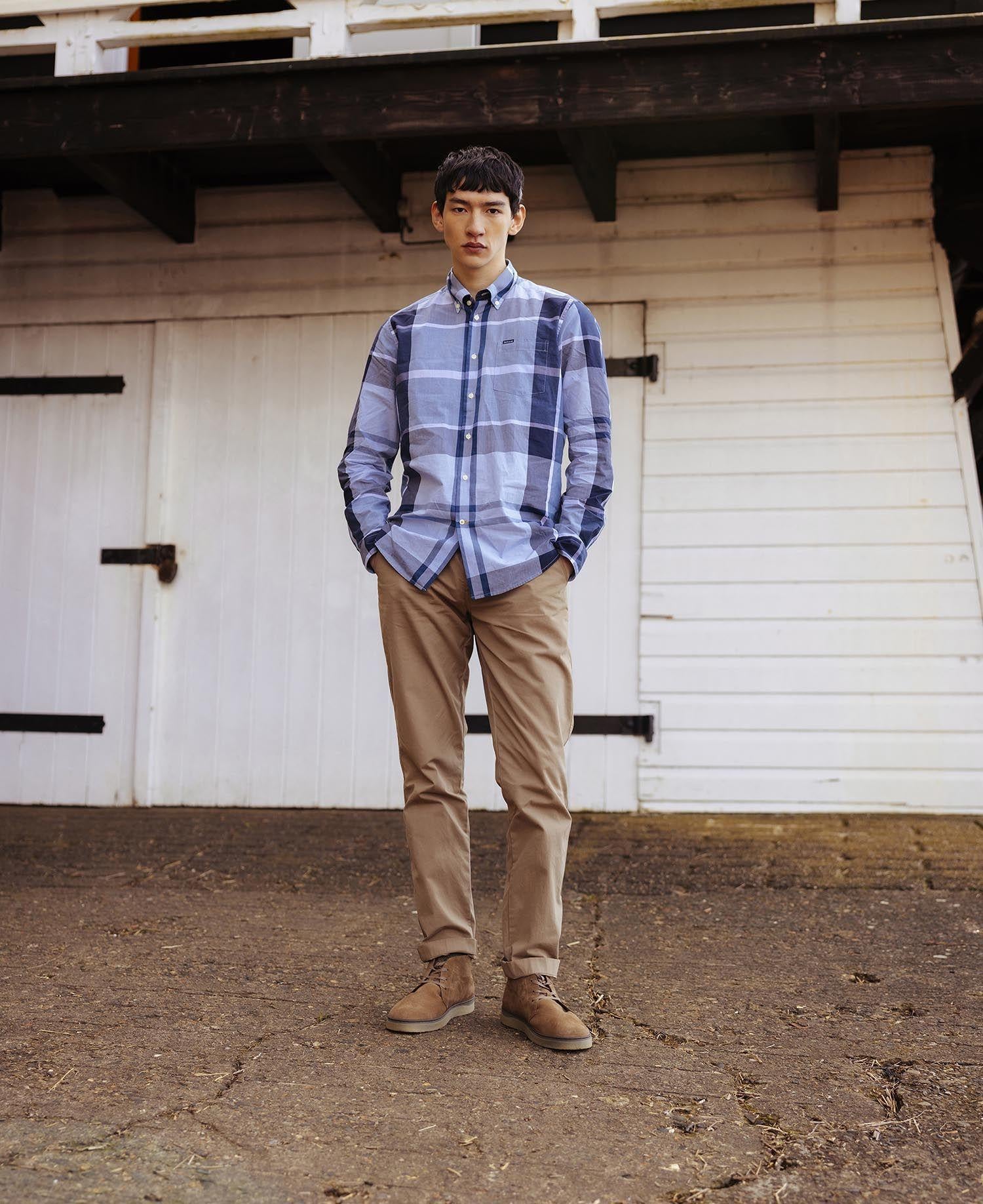 camicia sartoriale harris MSH5071 TN22 BARBOUR 