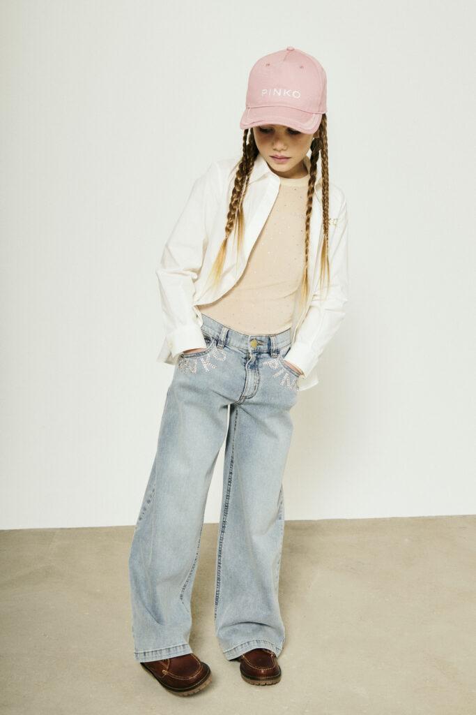 jeans con pailettes KFPA031 DS057 D812 PINKO 