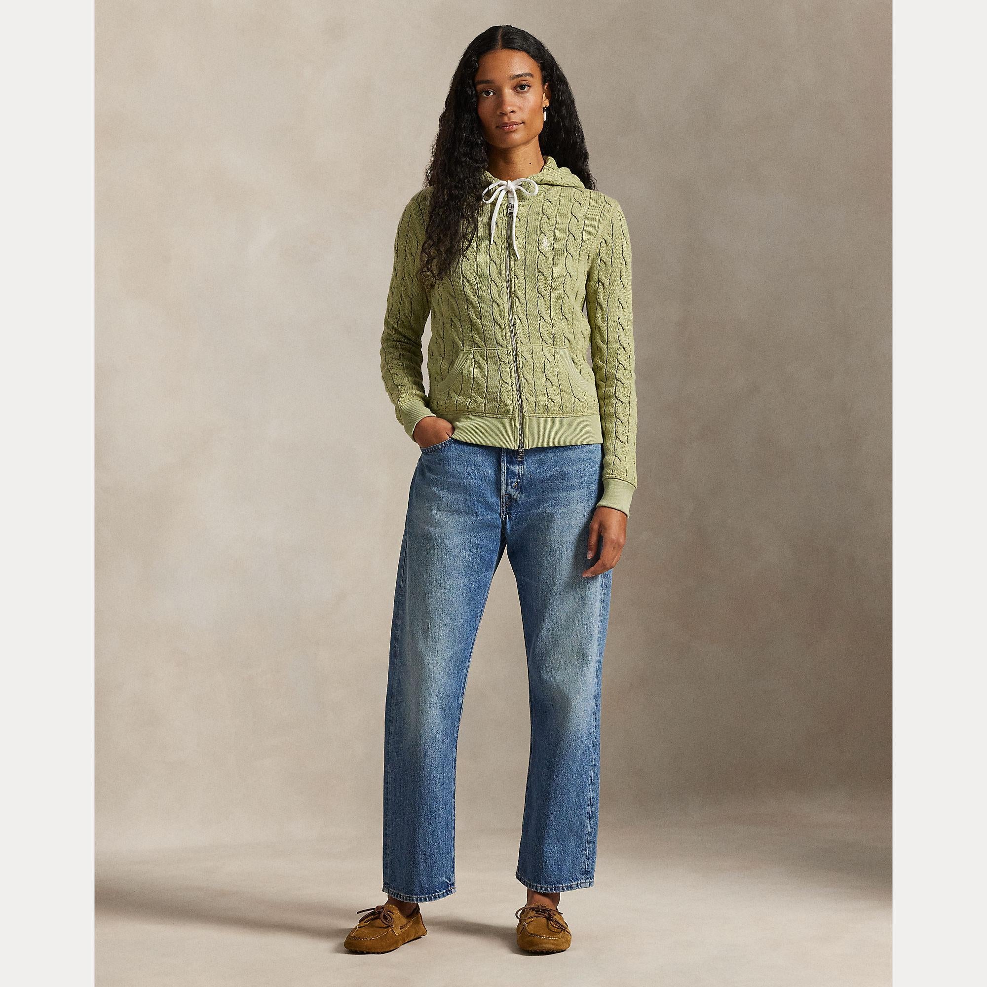 felpa con cappuccio in maglia 211-959124 501 RALPH LAUREN POLO 