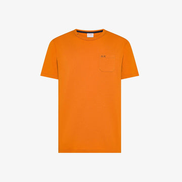 t-shirt pocket T36101 RUST SUN68 