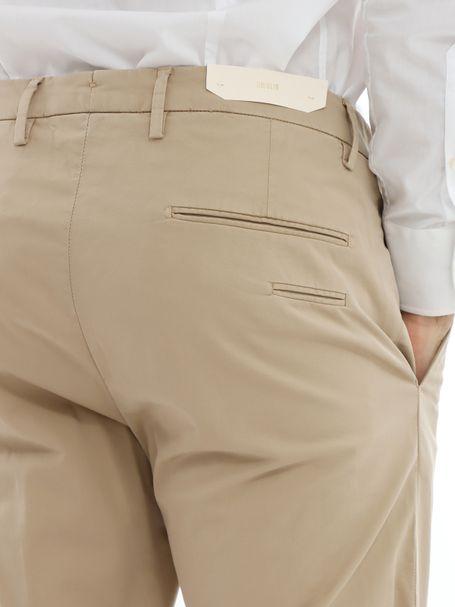 pantalone in raso elasticizzato BG03 325127 00103 BRIGLIA 